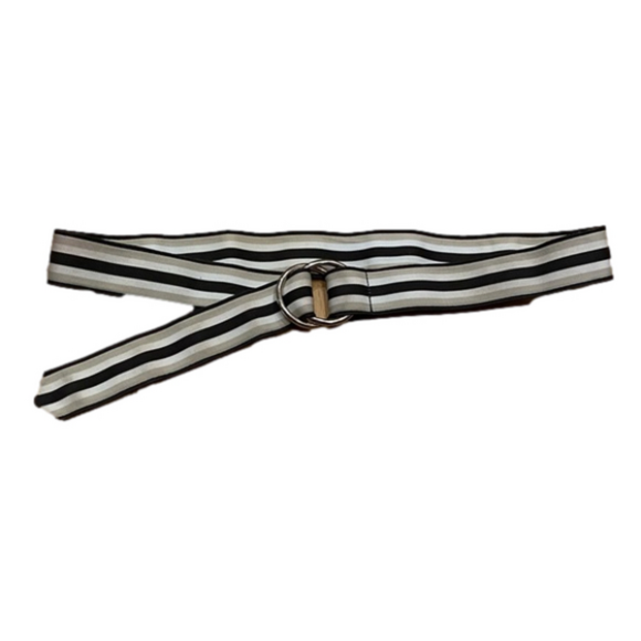 Ribbon Belt Striped with “Burberry” classic colors - Picture 1 of 9